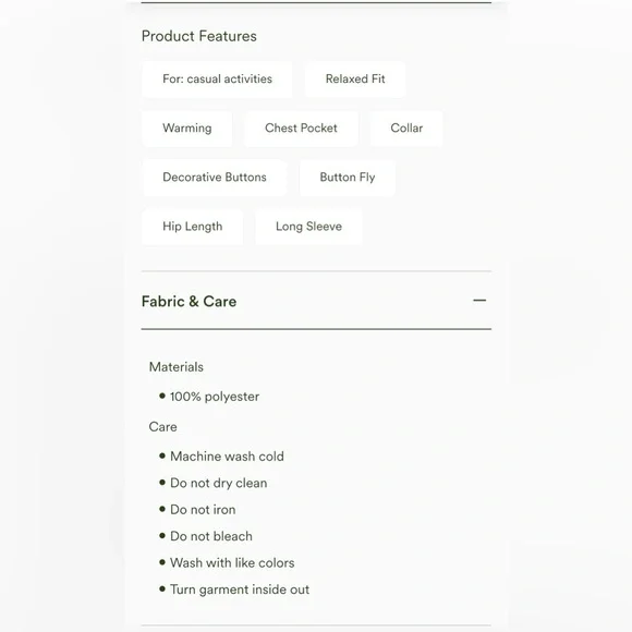 HALARA Women’s Long Sleeve Casual Sherpa Jacket in Cream NWT - Size Large - Picture 6 of 15